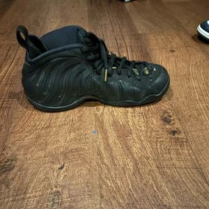 Nike Black Foamposite Sneakers